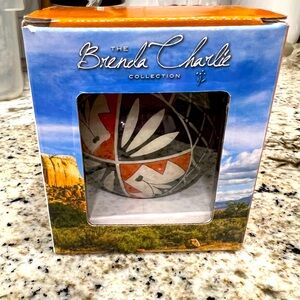 Brenda Charlie Collection Pueblo Painted Ornament New in Box